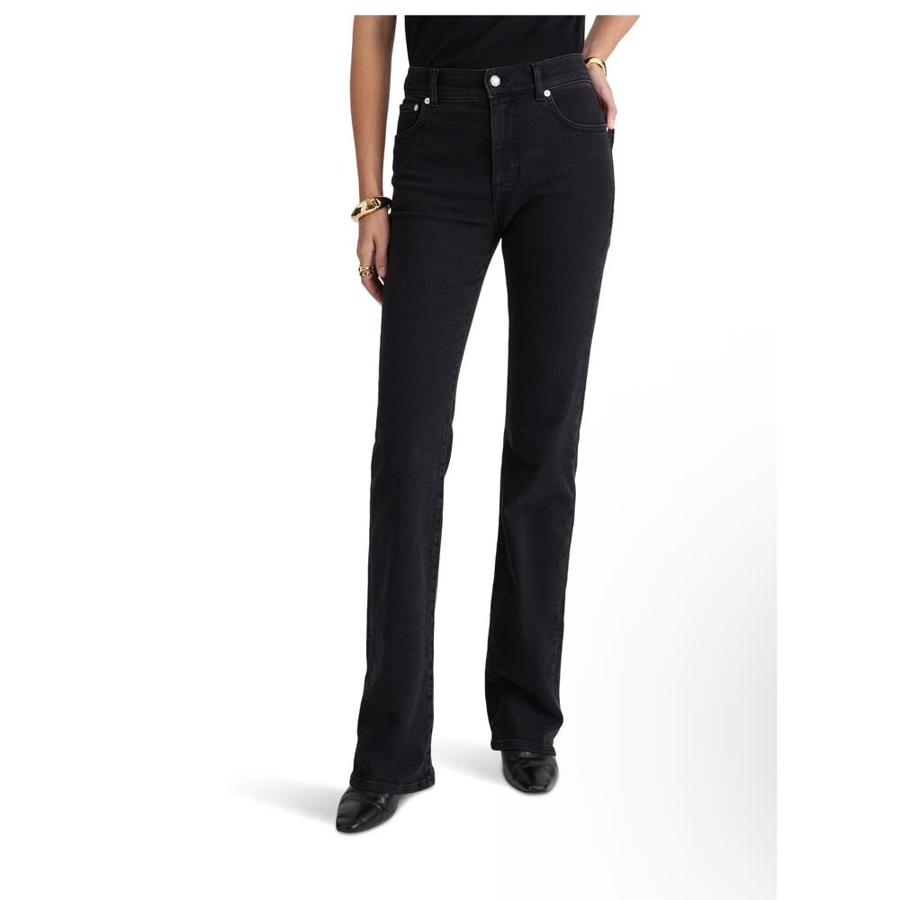 $148 New Madewell Vintage Flare Jean - Black - 27R